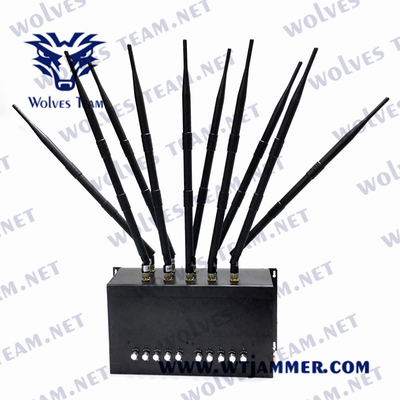 80W携帯電話の妨害機CDMA GSM DCS 3G 4G 5G AC240V DC5V 12A
