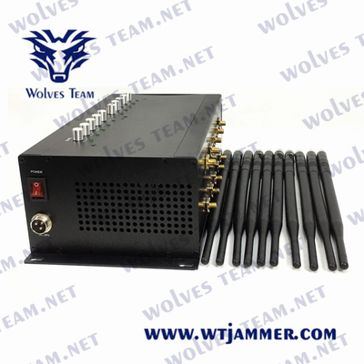 80W携帯電話の妨害機CDMA GSM DCS 3G 4G 5G AC240V DC5V 12A