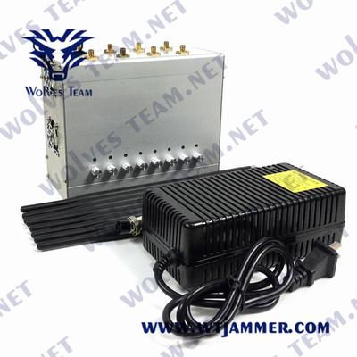 CDMA GSM Lojack信号の妨害機UHF VHF 2G 3G 4G 5G 80W 240VAC