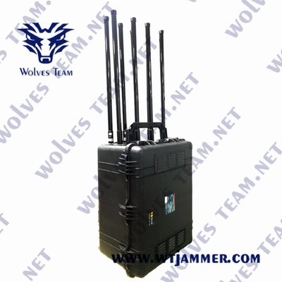GSM WIFI携帯用信号の妨害機GPS VHF UHF 3G 4G 5G 12バンド1200W
