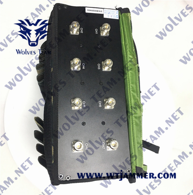 軍EODのバックパック信号の妨害機GSM 80ワットのManpack RFの妨害機