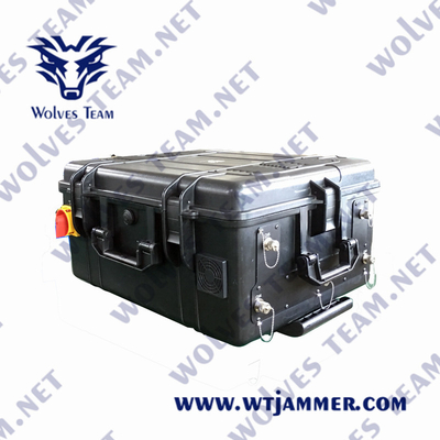 300W Lte Military Signal Jammer 8 Channels 2G 3G 4G 5G GSM CDMA Anti Terrorism