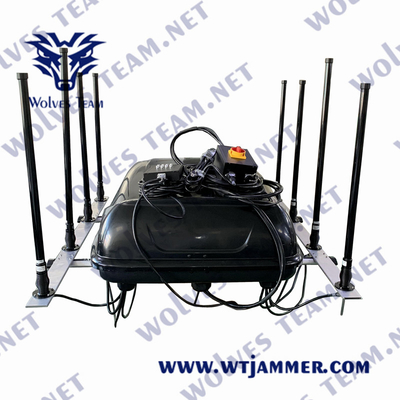 500ワット車信号の妨害機のDDS Lojack GSM WIFI GPS 500はメーターで計る