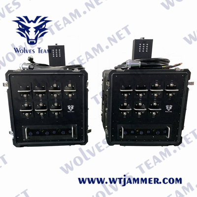 GSM LTE Bluetooth信号の妨害機のWiFi WLAN WiMAX GPS VHF UHF 500W DC27V