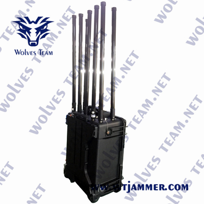 1000W IEDの爆弾の妨害機20MHz-6000MHz WLAN WiFi 2.4gの無線ネットワーク