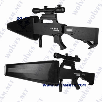 購入 現在の保護上の電圧上の携帯用手持ち型の反UAVの無人機の妨害機WIFI GPS VSWR online manufacture