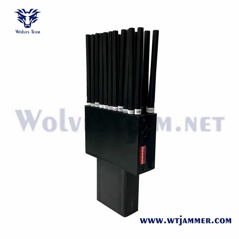 22バンド2G 3G 4G 5G L1 L2 L5 Lojack WiFi GPS妨害機RF 315/433/868MHz