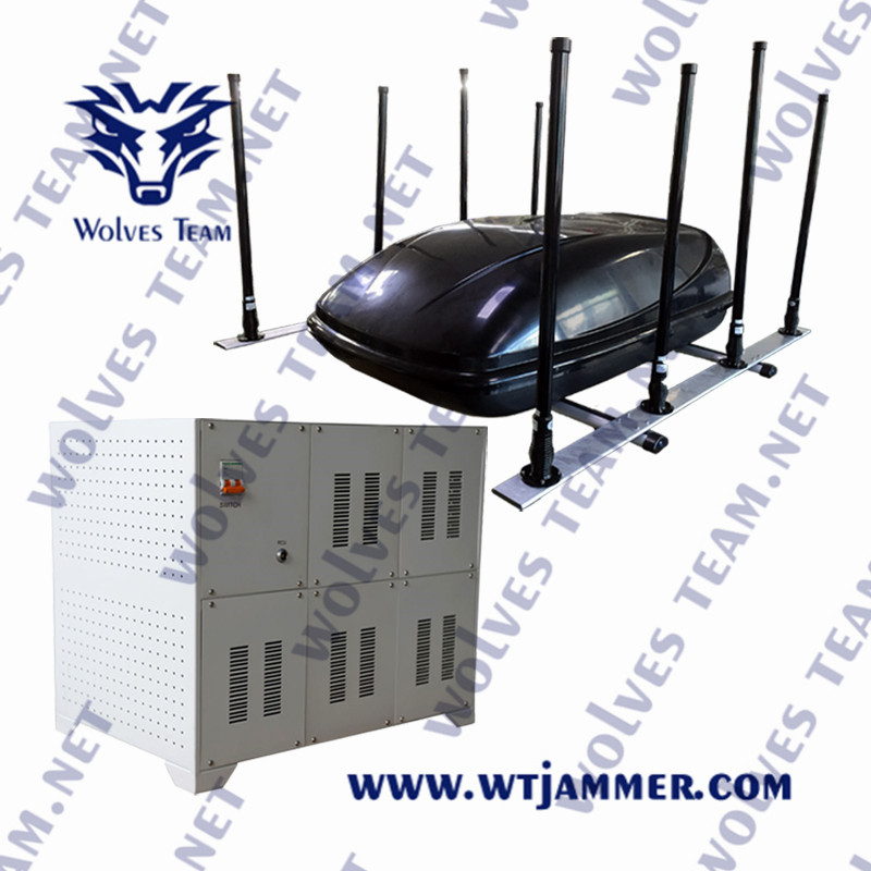 VIPの保護長距離WiFi2.4G GSM PCS 3G 4G 5G携帯電話信号の妨害機