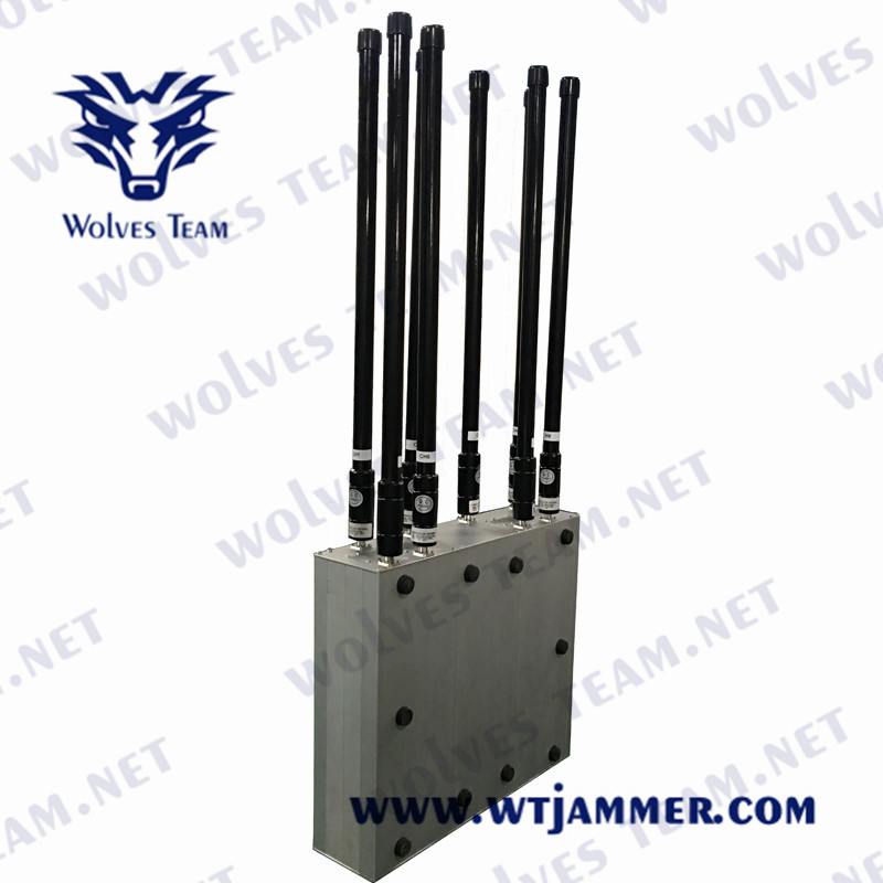 80W 携帯電話信号妨害器 GSM Lte 4g 5g GPS Wifi ロジャック Wifi