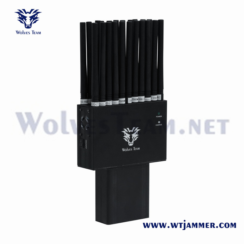 卸売 22バンド 2G 3G 4G 5G ジャマー ハンドヘルド GPS ロジャック WiFi GPS RF 315/433/868MHz ジャマー