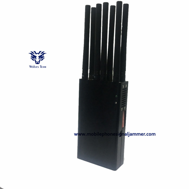 携帯用10のアンテナ携帯電話信号の妨害機PCS CDMA 3G 4G 5G WiFi GPS信号の妨害機