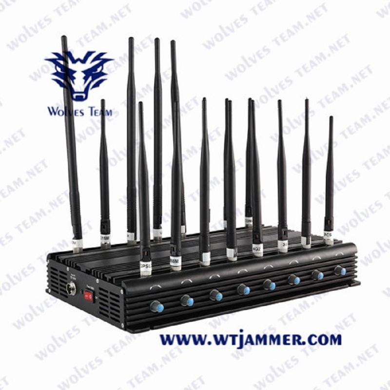 リモート・コントロール3G 4G 5G GSM Lojackの携帯電話の妨害機AC100-240V 35W