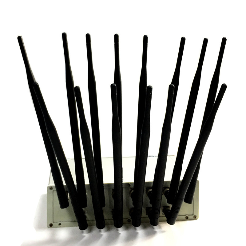 GPS Lojack 70Wの携帯電話の妨害機14バンド240VAC UHF VHF GSM 3G 4G 5G