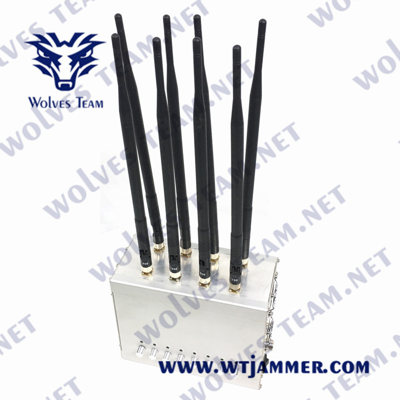 CDMA GSM Lojack信号の妨害機UHF VHF 2G 3G 4G 5G 80W 240VAC