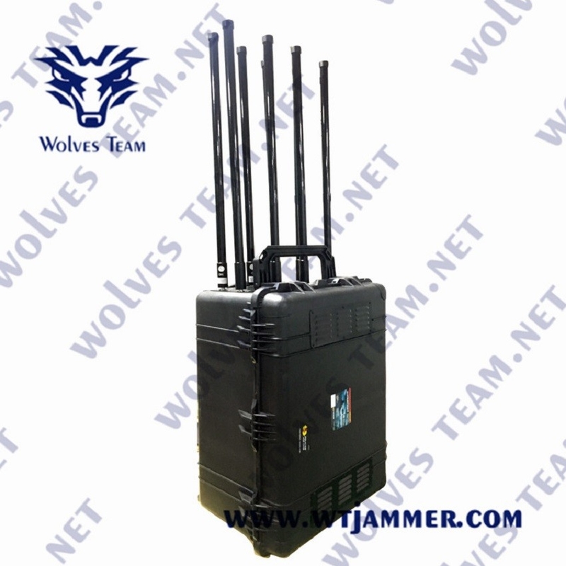 GSM WIFI携帯用信号の妨害機GPS VHF UHF 3G 4G 5G 12バンド1200W