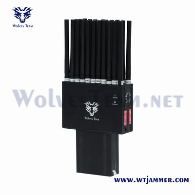 22W携帯用WiFi GPSの妨害機L1 L2 L5 Lojack 22は2G 3G 4G 5Gにバンドを付ける