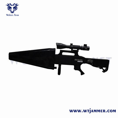 1000m ポータブル UAV ジャマー GSM WiFi 2.4G WiFi 5.8g GPS信号 ドローン ジャマー