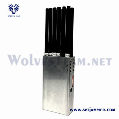 手持ちの14アンテナ シグナルジャム 工場販売 3G 4G 5G WiFi UHF VHF GPS ロジャック 携帯電話信号ジャマー