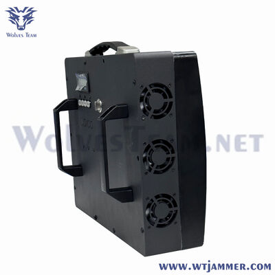 IP65 Portable Military Anti UAV Drone Jammer WIFI GPS RF Control Signal Blocker 2000 meters
