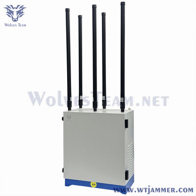600w 10バンド 防水 調節可能 高出力 2g 3G 4G WiFi VHF UHF 軍事 周波数シグナルジャマー