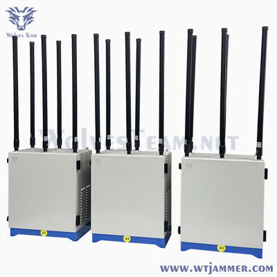 屋外信号妨害機 600W 10バンド 防水型 周波数調整可能 高出力 2G 3G 4G WiFi VHF UHF ミリタリー カスタマイズ周波数デバイス