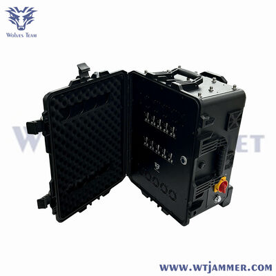 8 Channels 800W High Power Trolley Signal Jammer - Block 2G/3G/4G/5G/WiFi/GPS
