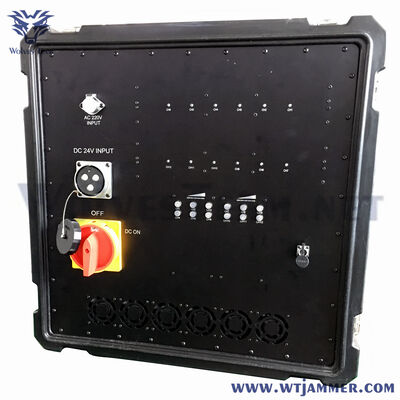 High Power 500W 12 Bands Vehicle Jammer for Anti Bomb