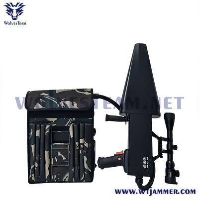 240W 8 Bands Backpack Portable UAV Defense Equipment Multi Band Drone Jammer Counter-UAV System