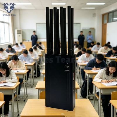 工場直送 全バンド ハンディ携帯電話シグナルジャマー フルモバイルシグナルブロッカー マルチアンテナ ポータブルシグナルブロッカー