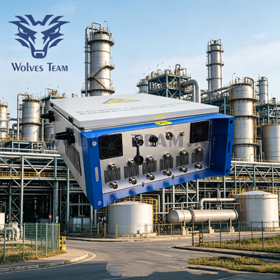 240W GSM 携帯電話ハイパワー 12 バンド携帯電話化学プラント用屋外信号妨害機防水