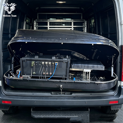 Vehicle‑Mounted VIP Convoy Protection Jammer 20‑6000MHz Full Band Cell Phone WiFi RF Signal Blocker Device