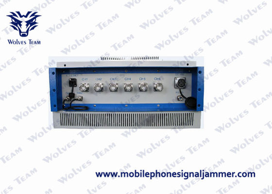 フル周波数 25 - 6000MHz 800W DDS 屋外信号妨害器