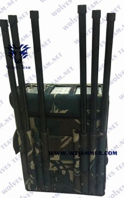 6帯100メートル 80W RF マンパックジャマー 軍事部隊用