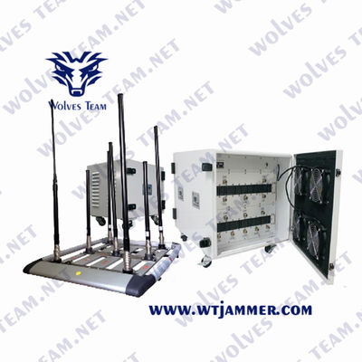 軍事部隊 IED 爆弾ジャマー 500w WIFI 5.8 GPS GSM 3G 4G 5G