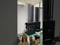 6チャネル 160W GPS WiFi 5.8g バックパックジャマー 2000mまで ドローン信号ジャマー