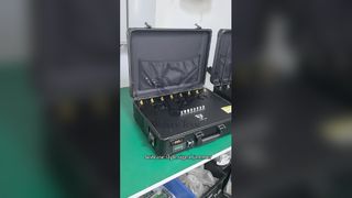 モバイルポータブルジャマー、ドローン GPS、リモコン、携帯電話の干渉