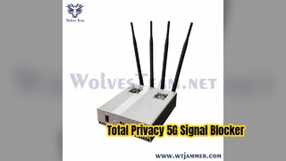 外側のデタッチ付き 4 アンテナ携帯電話信号ジャマー 20 ワット数