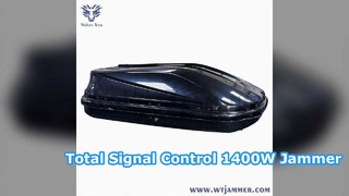 VIP 武装サービス保護車両ジャマー 20 から 6000MHz 携帯電話信号ジャマー装置