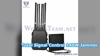 バッテリー内蔵 8 バンド最大 200W VHF UHF 携帯電話バックパック