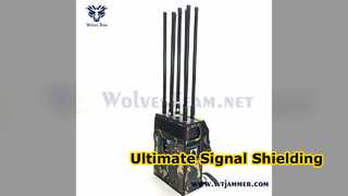8 アンテナ信号ジャマー GPS WiFi ドローン IED